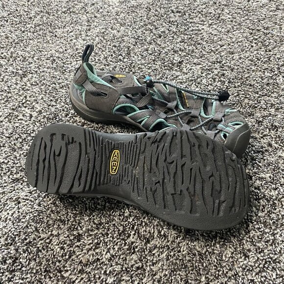 KEEN Whisper Sandal Women's Size 8 Dark Shadow/Ceramic 1003717 Hiking Water - Picture 2 of 5